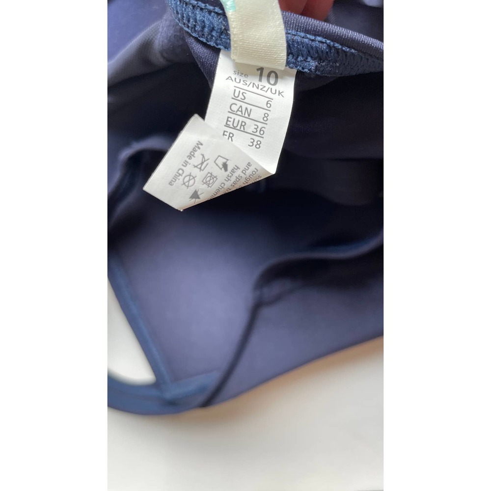 Sea Level Essentials Twist Front Tankini Night Sky - Picture 6 of 7